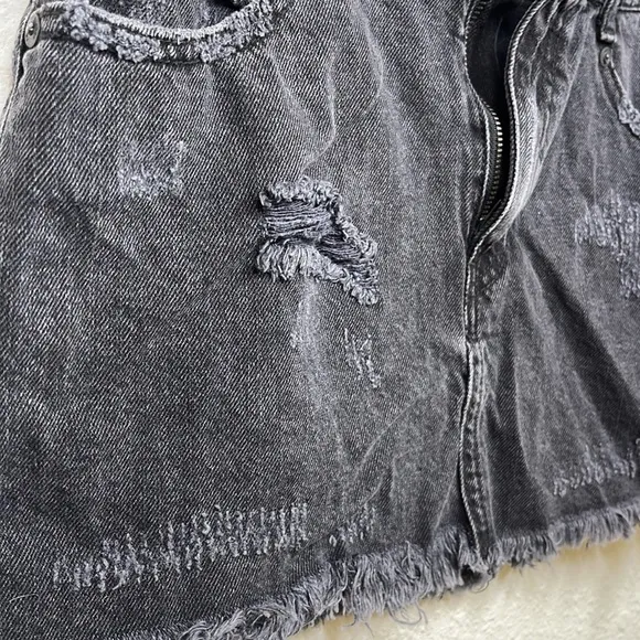 🌿 FREE PEOPLE Denim Mini Skirt - Size 2 (NWT Condition!) 🌿