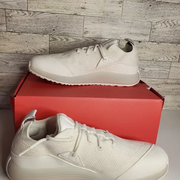 🆕 LANE EIGHT MEN'S 8 HITT TRAINERS ARTIC WHITE AE2001 ATHLETIC SHOES
