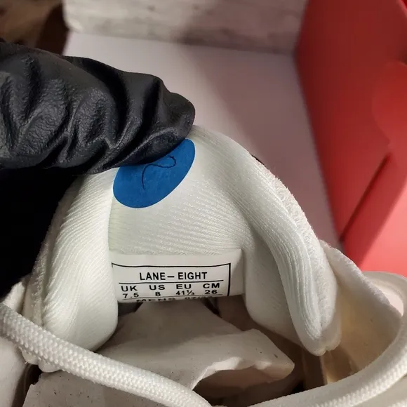 🆕 LANE EIGHT MEN'S 8 HITT TRAINERS ARTIC WHITE AE2001 ATHLETIC SHOES