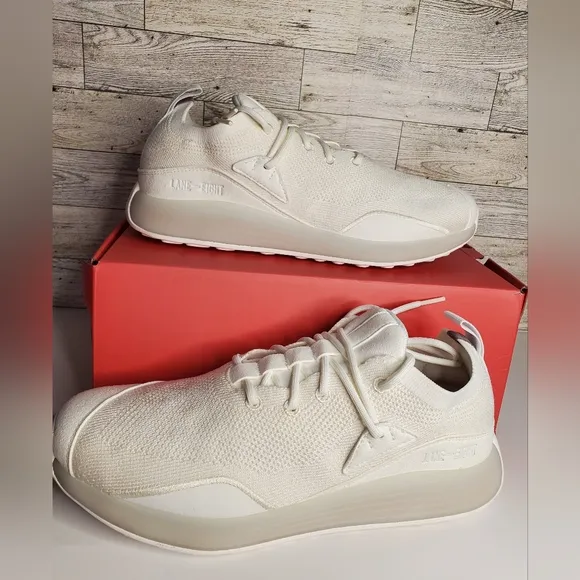 🆕 LANE EIGHT MEN'S 8 HITT TRAINERS ARTIC WHITE AE2001 ATHLETIC SHOES