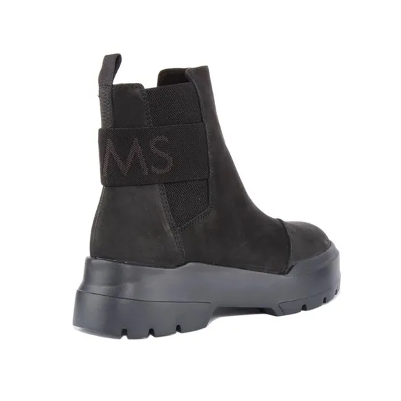 ★ NWT Toms Alpargata Combat Womens Chunky Sole Chelsea Boots  - Black ★
