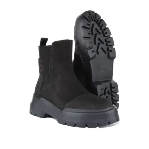 ★ NWT Toms Alpargata Combat Womens Chunky Sole Chelsea Boots  - Black ★