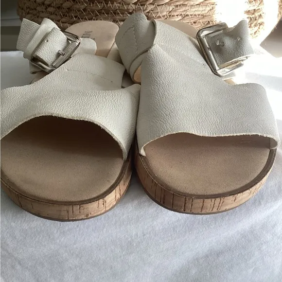 ♦️ SESTO MEUCCI Nina sandals 6 leather Made in Italy mules wedges