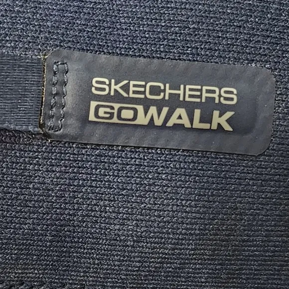 🔥 Skechers GO WALK Hyper Pillars Slip-Ins Sneakers Sz 13 Navy – Used, Excellent
