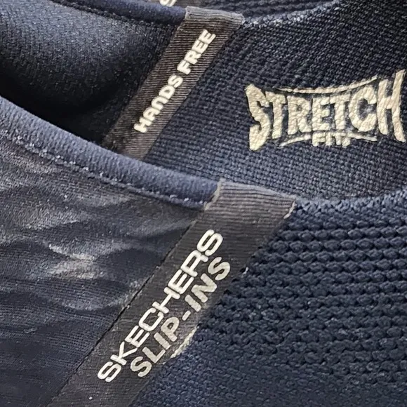 🔥 Skechers GO WALK Hyper Pillars Slip-Ins Sneakers Sz 13 Navy – Used, Excellent