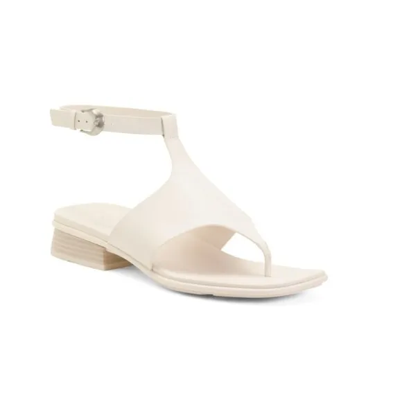 27 EDIT NATURALIZER White Leather Beck Sandals