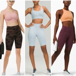3 Lululemon HR High Rise Fast And Free Short 10&quot; Bundle