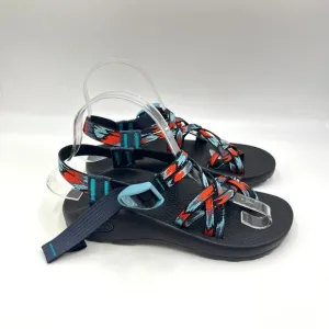 6W 6 WIDE WIDTH Chaco ZX/2 Classic Black Blue Orange Sandals Shoes