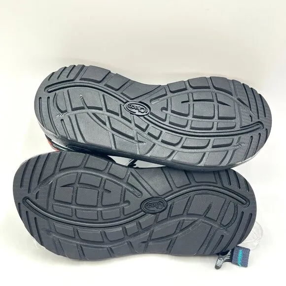 6W 6 WIDE WIDTH Chaco ZX/2 Classic Black Blue Orange Sandals Shoes