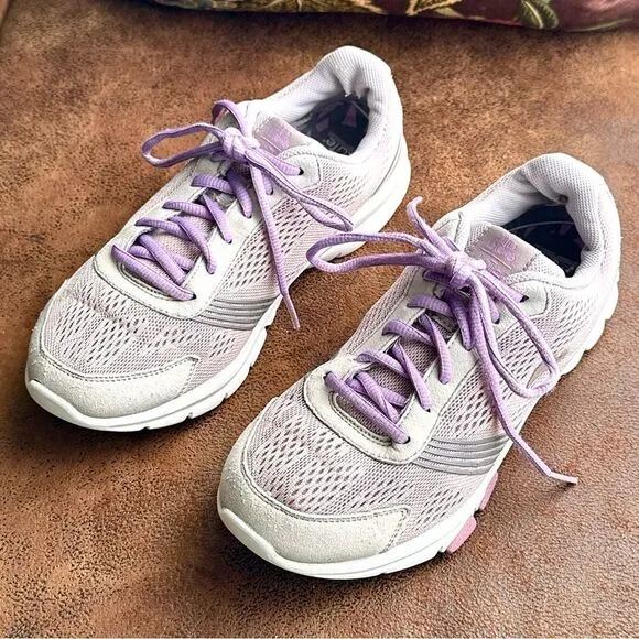 Abeo Spirit Ultra Light Spirit running shoes sneakers lavender and gray size 8