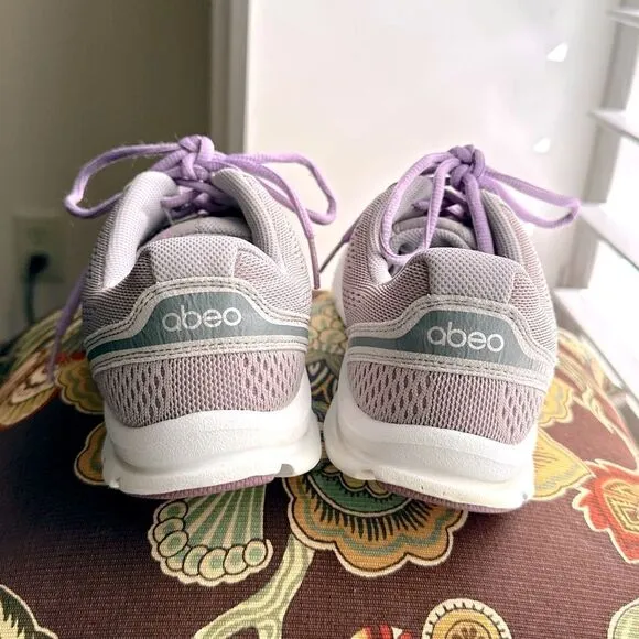 Abeo Spirit Ultra Light Spirit running shoes sneakers lavender and gray size 8