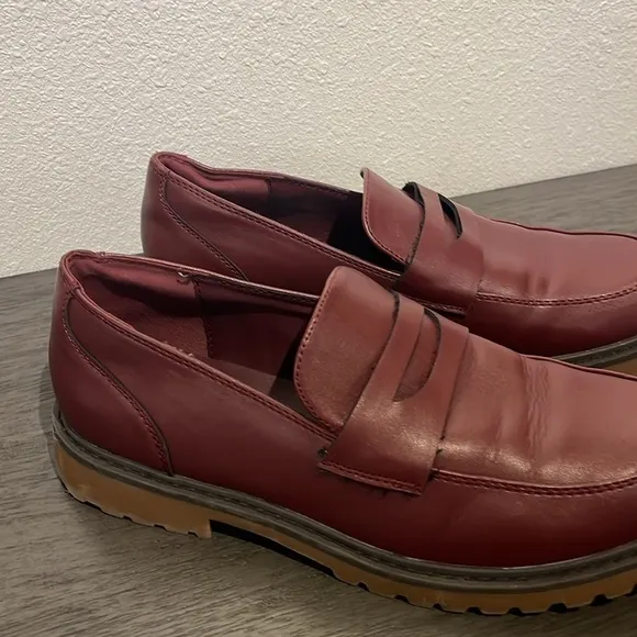 Abound Shoes Men Loafers Color Burgandy Sz 9