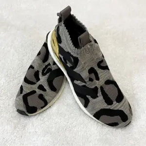 Adidas Ace 16 UltraBoost leopard animal print with gold detail running sneakers