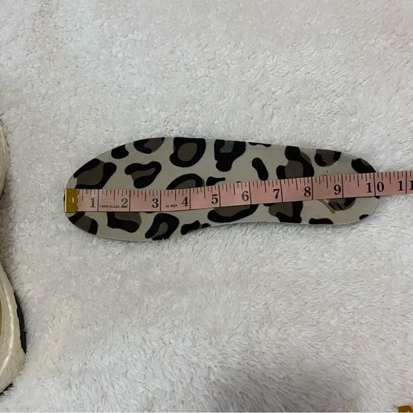 Adidas Ace 16 UltraBoost leopard animal print with gold detail running sneakers