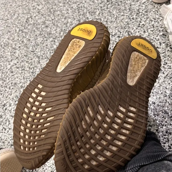 Adidas Brown Sneakers with Boost Cushioning
