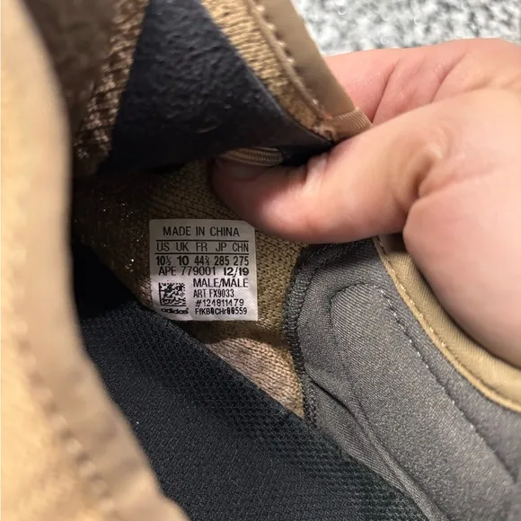 Adidas Brown Sneakers with Boost Cushioning