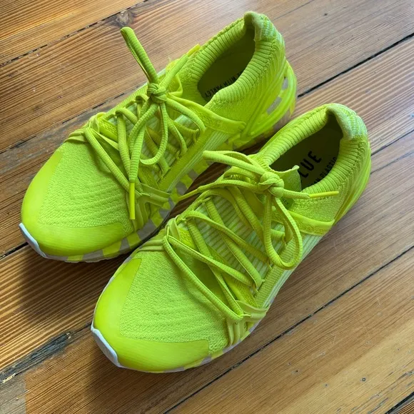 Adidas by Stella McCartney - limited edition Ultra Boost 20 in acid yellow,