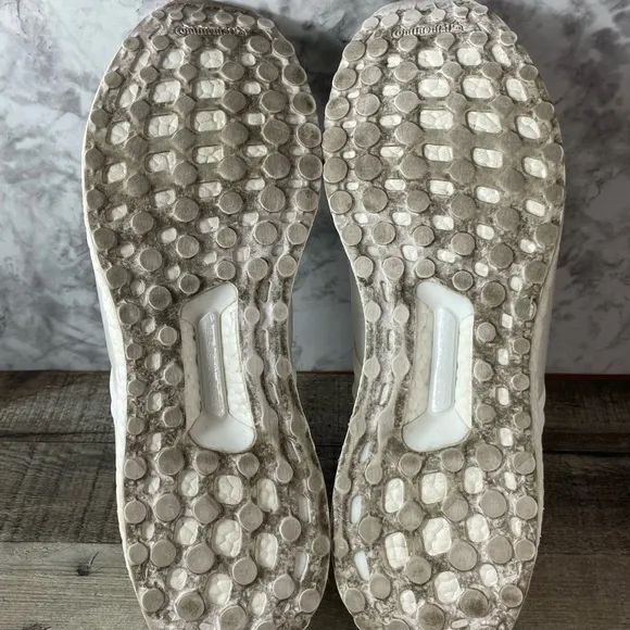 Adidas EQT Bait Equipment Mens White Ultra Boost Athletic Knit Sneakers Sz 12