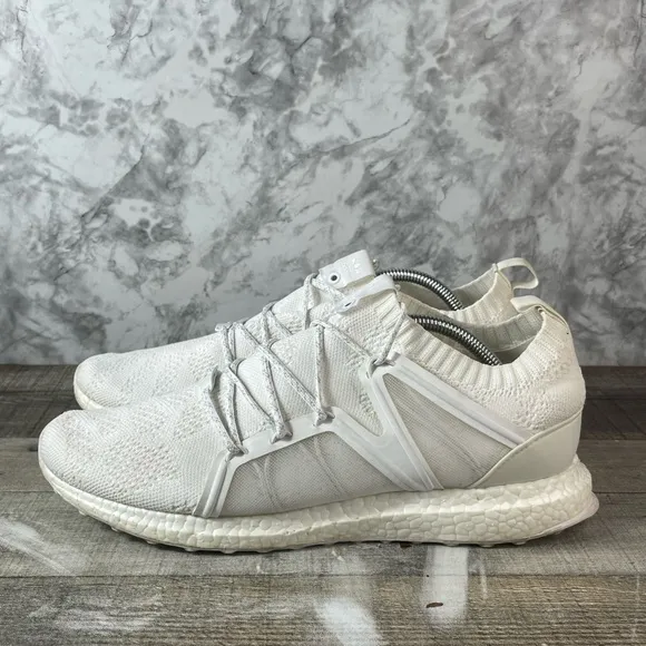Adidas EQT Bait Equipment Mens White Ultra Boost Athletic Knit Sneakers Sz 12