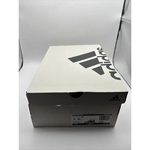 ADIDAS KAPTIR 3.0 RUNNING CASUAL SNEAKERS MEN'S SZ 9 WHITE BLACK IE6624 NIB