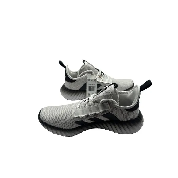ADIDAS KAPTIR 3.0 RUNNING CASUAL SNEAKERS MEN'S SZ 9.5 WHITE BLACK IE6624 NIB
