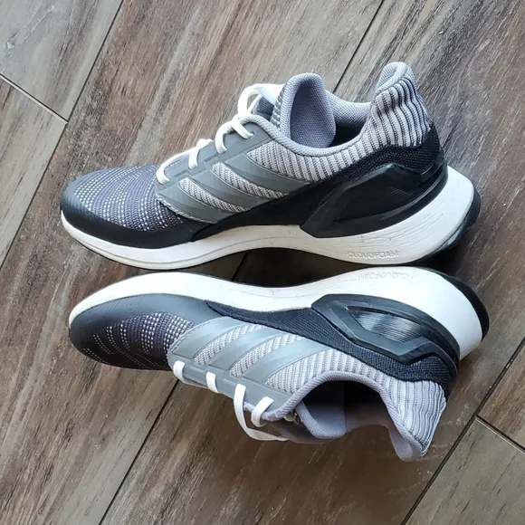 Adidas Mens RapidaRun Knit Athletic Trainer Running shoes sneakers sz 5.5