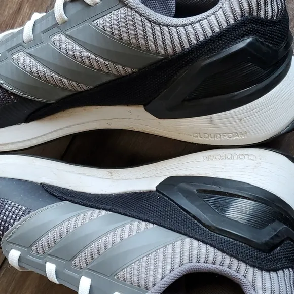 Adidas Mens RapidaRun Knit Athletic Trainer Running shoes sneakers sz 5.5