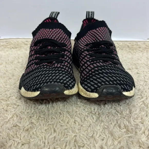 Adidas NMD R1 Black and Pink‎ Sneakers Size 9 Men’s