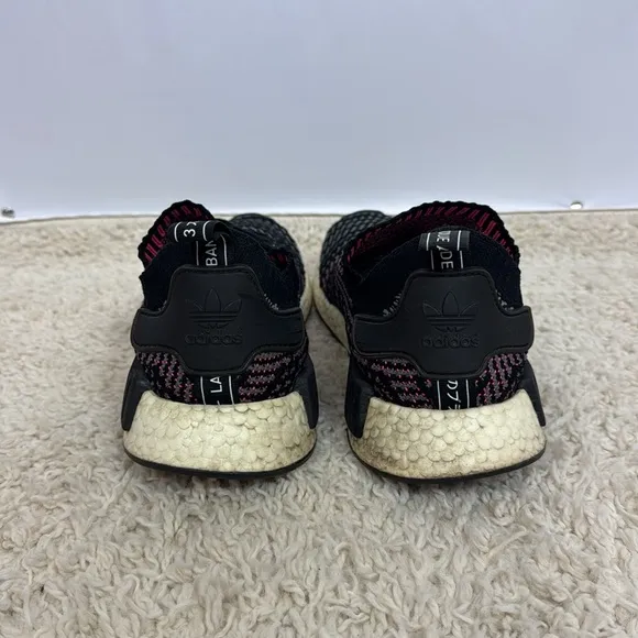 Adidas NMD R1 Black and Pink‎ Sneakers Size 9 Men’s
