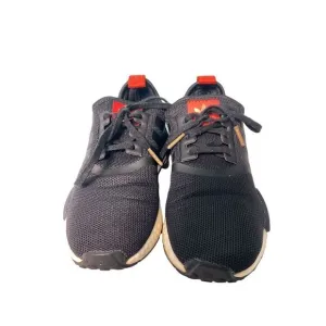 Adidas NMD R1 Black Sneakers with Red Accents‎ Boost Sole Casual Athletic  S-41