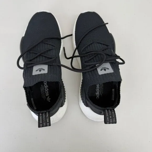 Adidas NMD W1 Core Black Knit Boost Running Sneakers Shoes IG0480 Womens size 7
