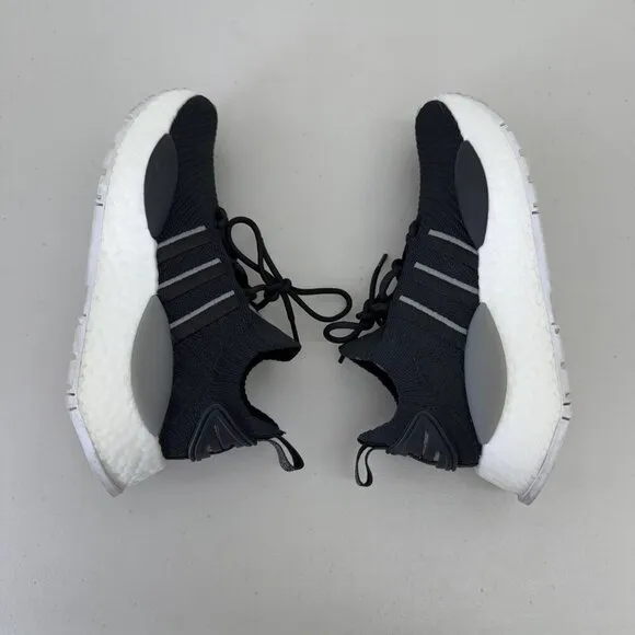 Adidas NMD W1 Core Black Knit Boost Running Sneakers Shoes IG0480 Womens size 7