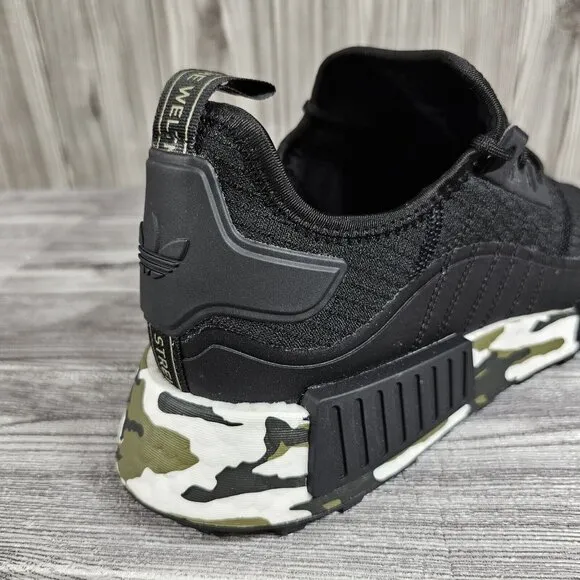 Adidas NMD_R1  TR NMD Boost Black Camouflage Army - IE0521 - Men's size 11.5