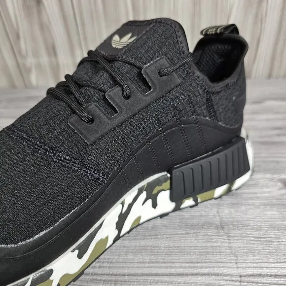 Adidas NMD_R1  TR NMD Boost Black Camouflage Army - IE0521 - Men's size 11.5