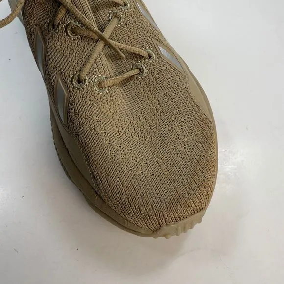 Adidas Originals Ozweego Knit Shoes Mens 11 Beige Running Sneakers Tan GX1539