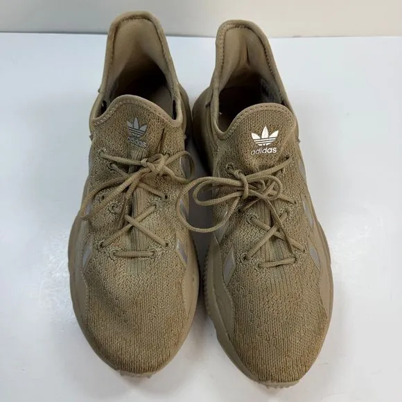 Adidas Originals Ozweego Knit Shoes Mens 11 Beige Running Sneakers Tan GX1539