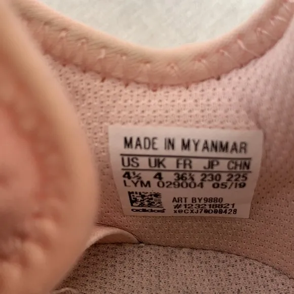 Adidas Originals X_PLR Pink Sneakers 4.5Y, 6.5W