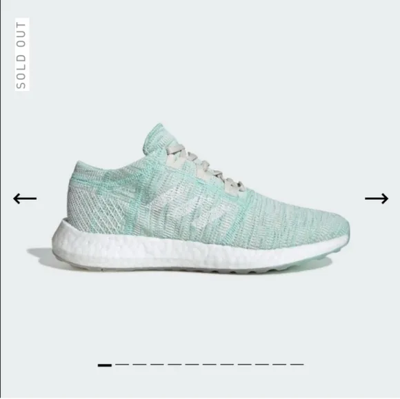 Adidas Pure Boost Running Athletic Shoes Sneakers Pureboost Go Running NWT 8.5