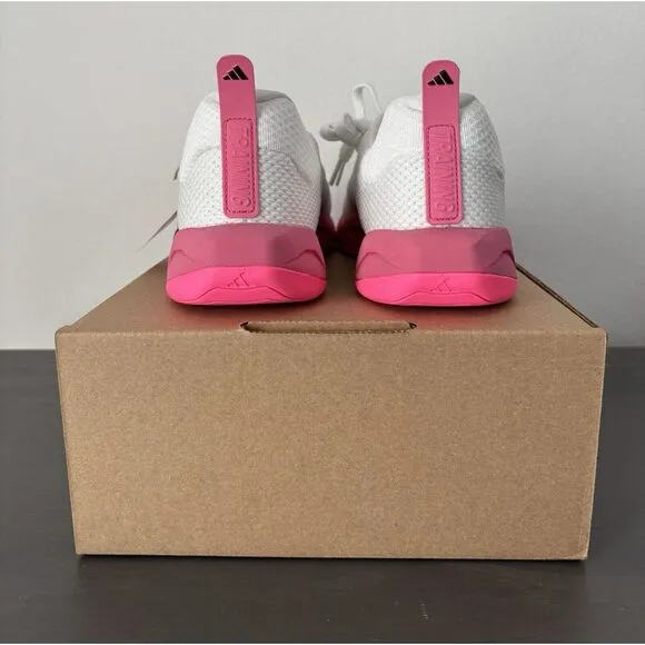 Adidas‎ Rapidmove White Lucid Pink Women's Sneakers Size 8.5 NEW