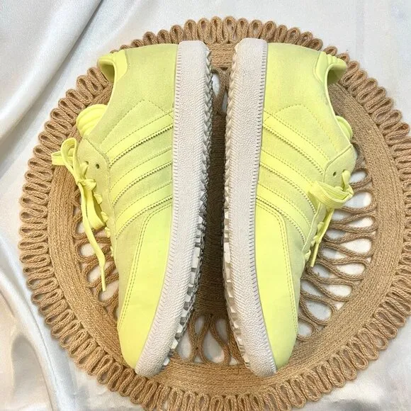 Adidas Samba Spikeless Golf SE Pulse Yellow Sneakers HP7877 Size 10.5