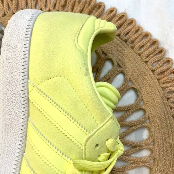 Adidas Samba Spikeless Golf SE Pulse Yellow Sneakers HP7877 Size 10.5