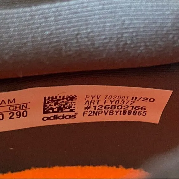 Adidas Shoes Mens 12 Gray Orange UltraBoost 21 Prime Knit Sneakers FY0372