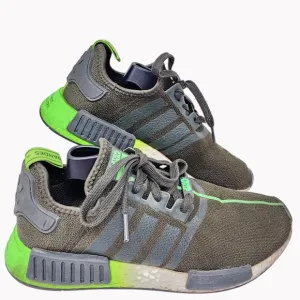 Adidas Star Wars Yoda NMD R1 Sneakers Mens Size 9.5 Green Black Limited Edition