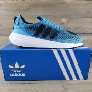 adidas Swift Run 22 Men's Running Casual Shoes Sneakers Sky Blue Black