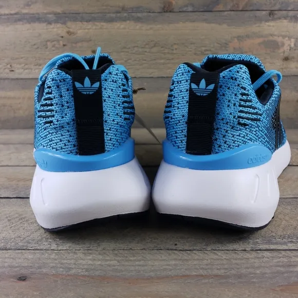 adidas Swift Run 22 Men's Running Casual Shoes Sneakers Sky Blue Black