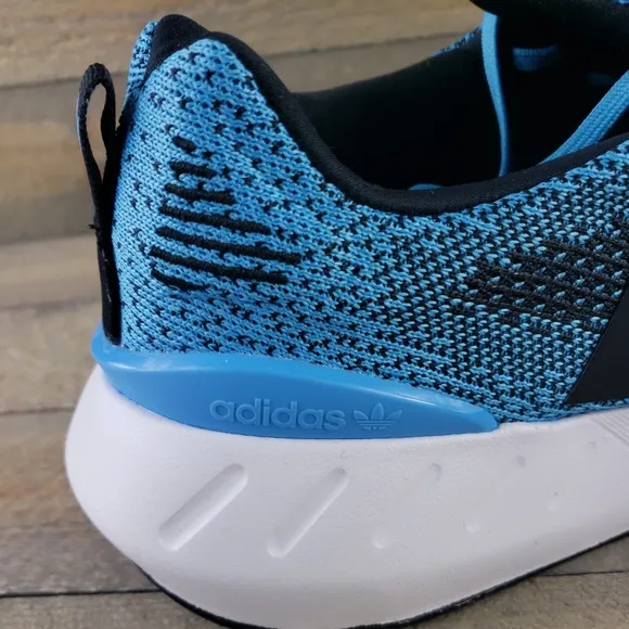 adidas Swift Run 22 Men's Running Casual Shoes Sneakers Sky Blue Black