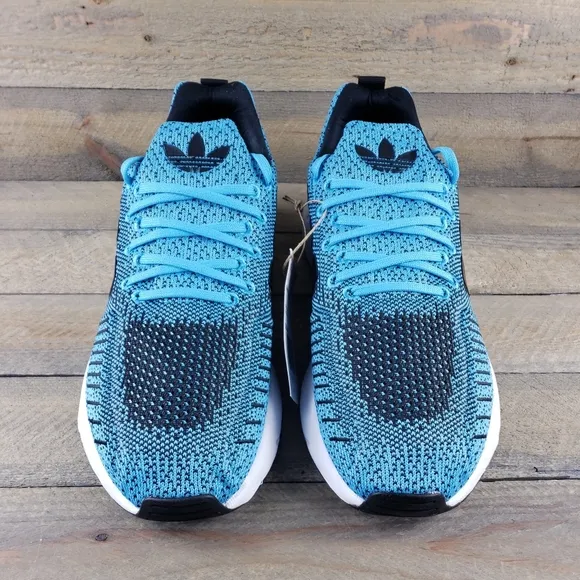 adidas Swift Run 22 Men's Running Casual Shoes Sneakers Sky Blue Black