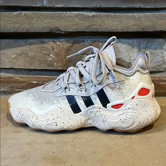 Adidas Trey Young 3 J &quot;Beige Wonder&quot; Basketball Sneakers