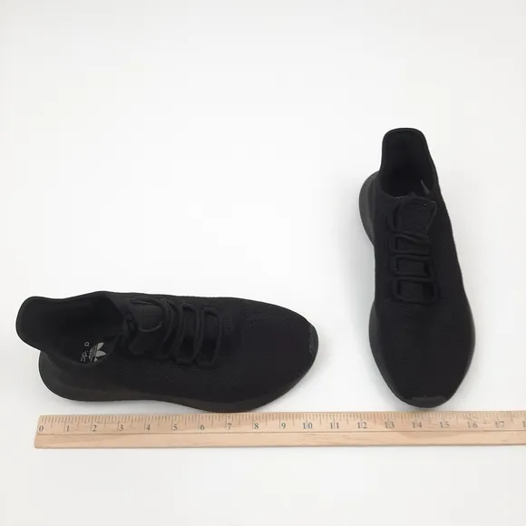 Adidas Tubular Shadow Sneakers Black Lace Up Size 6.5