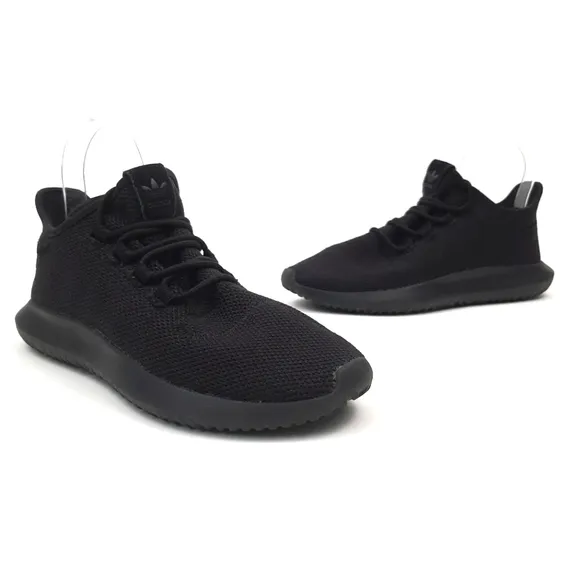 Adidas Tubular Shadow Sneakers Black Lace Up Size 6.5
